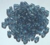 100 6x3mm Montana Rectangle Beads